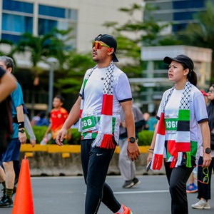 Race photo from WALK FOR PALESTINE