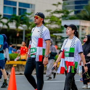 Race photo from WALK FOR PALESTINE