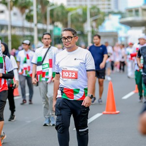 Race photo from WALK FOR PALESTINE