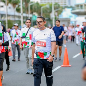 Race photo from WALK FOR PALESTINE