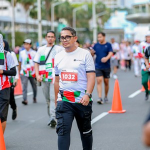 Race photo from WALK FOR PALESTINE