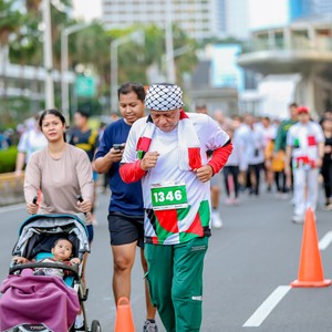 Race photo from WALK FOR PALESTINE