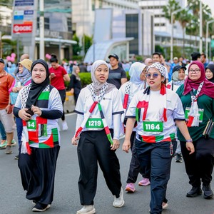 Race photo from WALK FOR PALESTINE