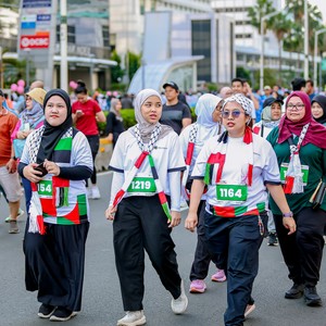 Race photo from WALK FOR PALESTINE