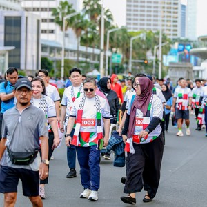 Race photo from WALK FOR PALESTINE