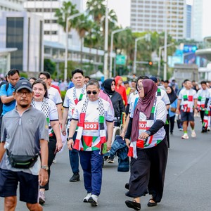 Race photo from WALK FOR PALESTINE