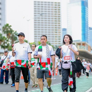 Race photo from WALK FOR PALESTINE