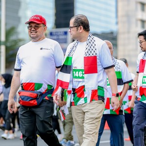 Race photo from WALK FOR PALESTINE