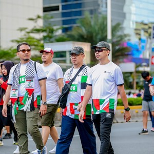 Race photo from WALK FOR PALESTINE