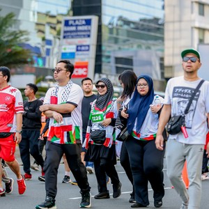 Race photo from WALK FOR PALESTINE