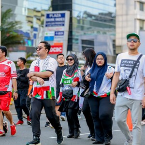Race photo from WALK FOR PALESTINE