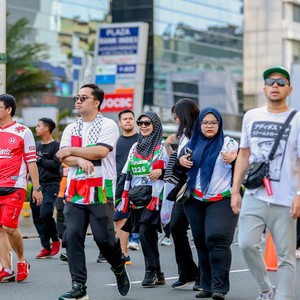 Race photo from WALK FOR PALESTINE