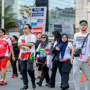 Race photo from WALK FOR PALESTINE