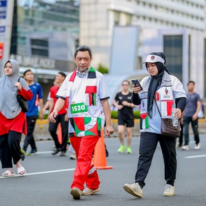 Race photo from WALK FOR PALESTINE