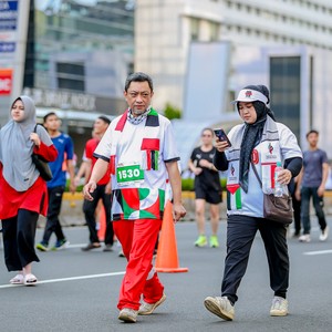 Race photo from WALK FOR PALESTINE