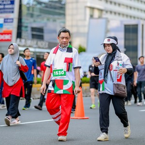 Race photo from WALK FOR PALESTINE