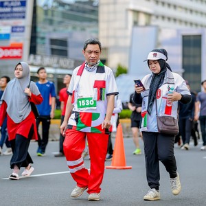 Race photo from WALK FOR PALESTINE