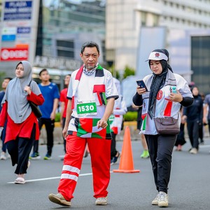 Race photo from WALK FOR PALESTINE