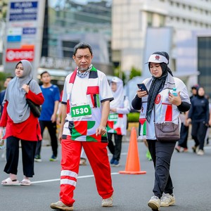 Race photo from WALK FOR PALESTINE