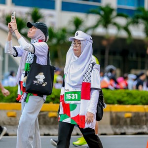 Race photo from WALK FOR PALESTINE