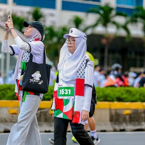Race photo from WALK FOR PALESTINE