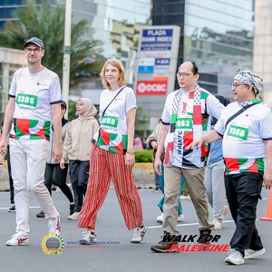 Race photo from WALK FOR PALESTINE