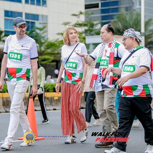 Race photo from WALK FOR PALESTINE