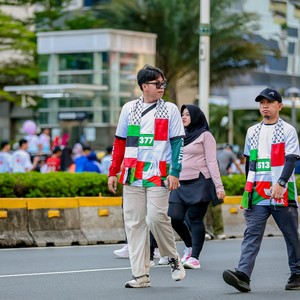 Race photo from WALK FOR PALESTINE