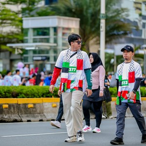 Race photo from WALK FOR PALESTINE