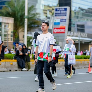 Race photo from WALK FOR PALESTINE
