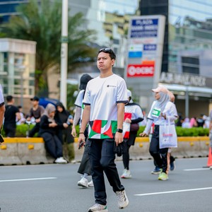 Race photo from WALK FOR PALESTINE