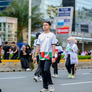 Race photo from WALK FOR PALESTINE