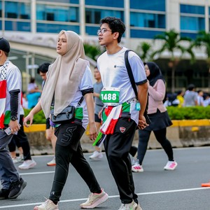 Race photo from WALK FOR PALESTINE