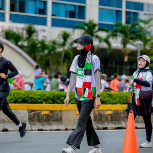 Race photo from WALK FOR PALESTINE
