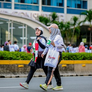 Race photo from WALK FOR PALESTINE