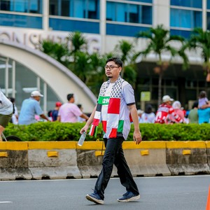 Race photo from WALK FOR PALESTINE