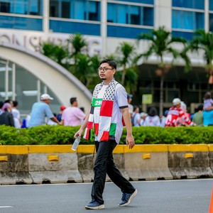 Race photo from WALK FOR PALESTINE