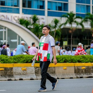Race photo from WALK FOR PALESTINE