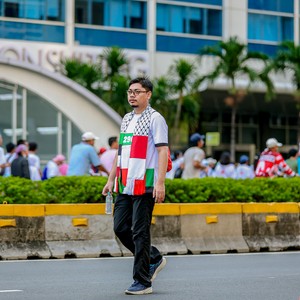 Race photo from WALK FOR PALESTINE