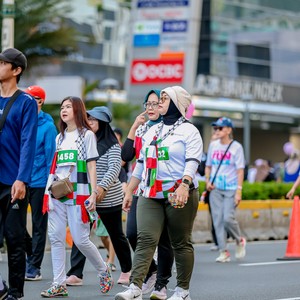 Race photo from WALK FOR PALESTINE