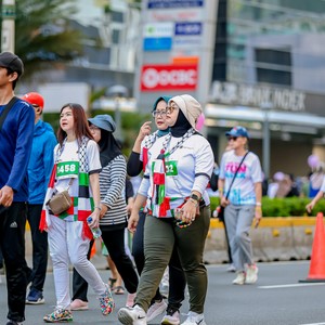 Race photo from WALK FOR PALESTINE