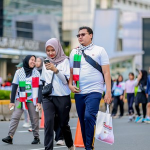 Race photo from WALK FOR PALESTINE