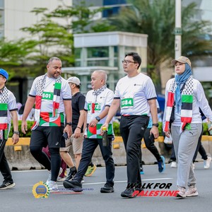 Race photo from WALK FOR PALESTINE