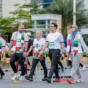 Race photo from WALK FOR PALESTINE
