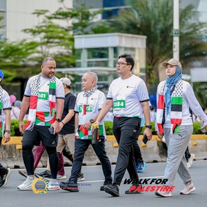 Race photo from WALK FOR PALESTINE