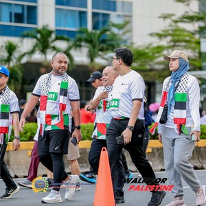 Race photo from WALK FOR PALESTINE