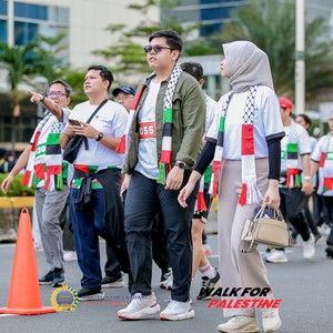 Race photo from WALK FOR PALESTINE