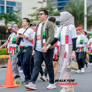 Race photo from WALK FOR PALESTINE