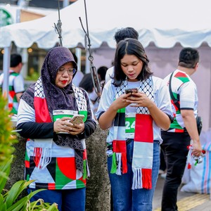 Race photo from WALK FOR PALESTINE