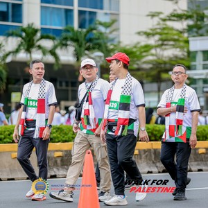 Race photo from WALK FOR PALESTINE